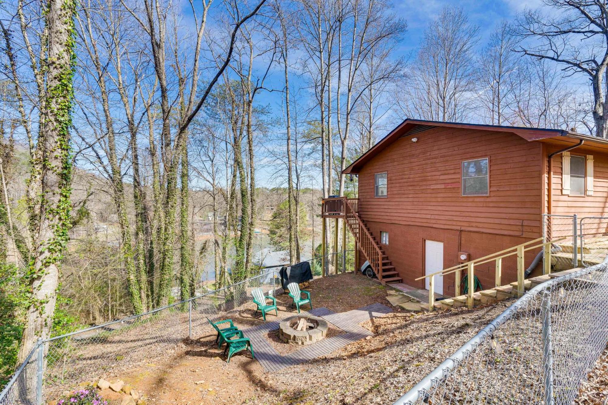 Pet-Friendly Hiawassee Cabin With Lake Views And Sauna Villa Exterior photo